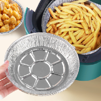 Aluminum tray round 29 cm